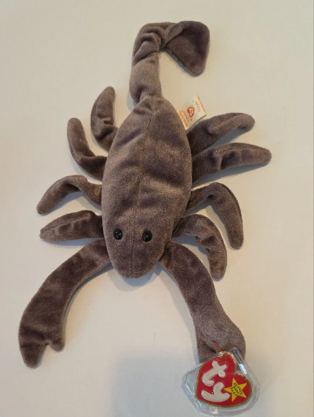 Ty Beanie Babies Lot 5 Vintage 1996-1999 Scat Loosy Gobbles Stinger Bear 90s Kid